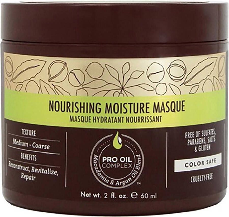 Macadamia Professional Macadamia Ultra Rich Repair Masque-60ml Haarmasker beschadigd haar