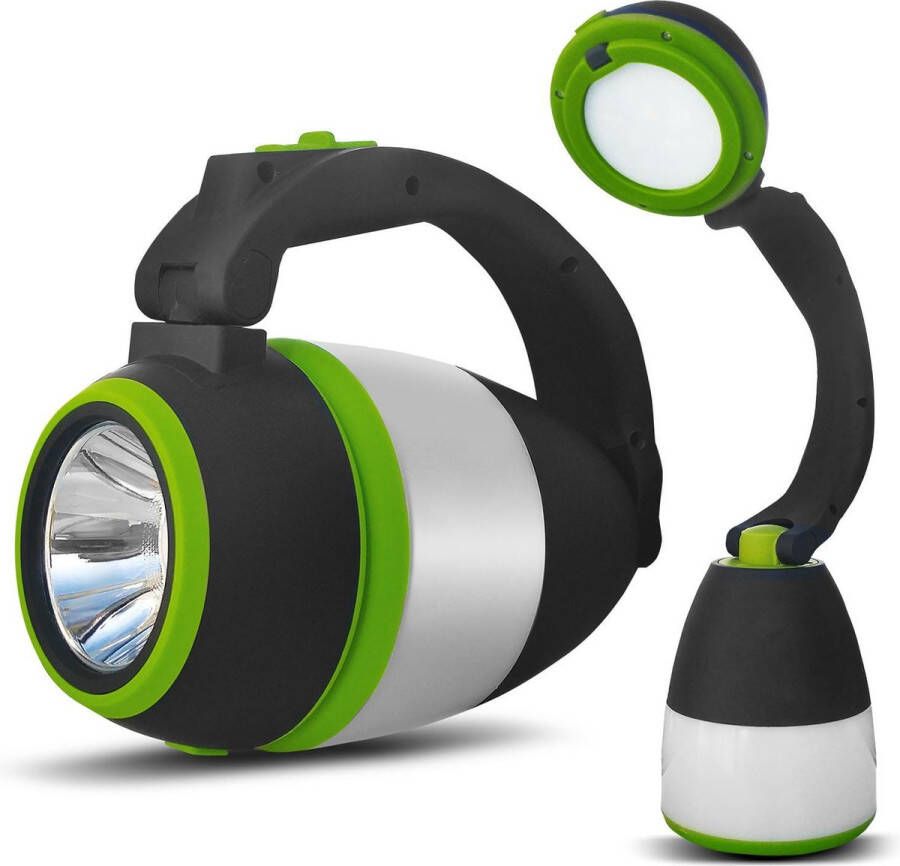 MacLean 3 in 1 LED lamp campinglamp- tafellamp zaklamp- opvouwbaar buiten 3 lichtstanden