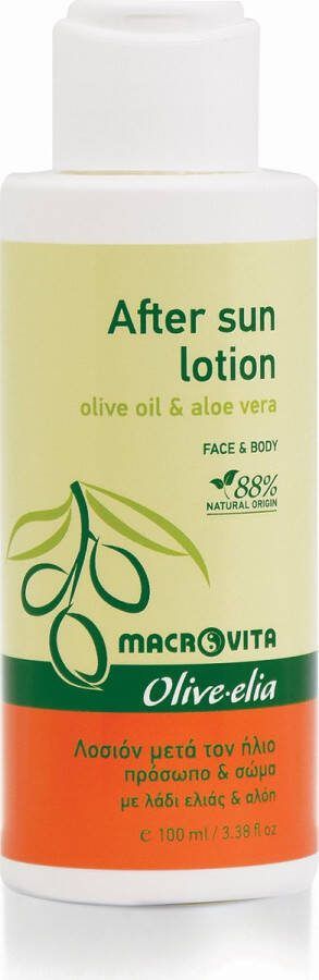 Macrovita Olive-elia After sun lotion (face & body) [100ml]