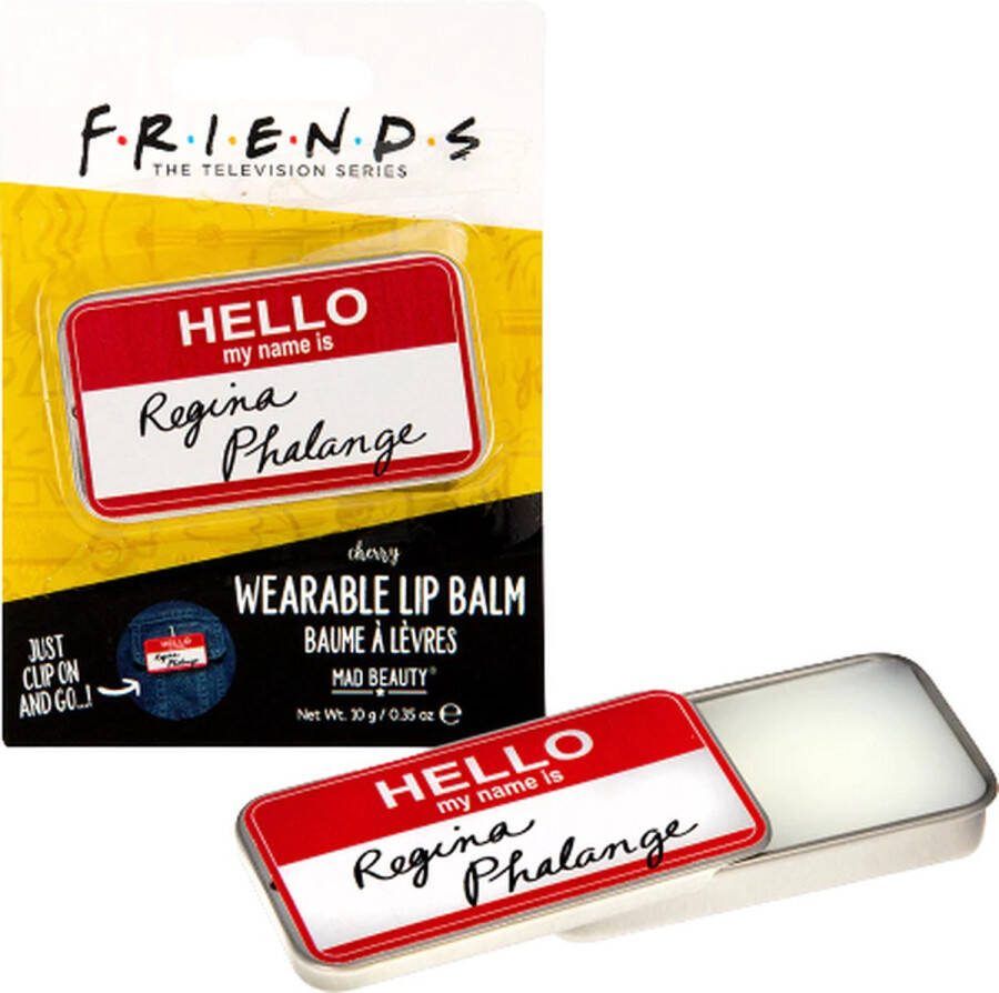 Mad Beauty F.R.I.E.N.D.S. Wearable Lip Balm met Clip Cherry