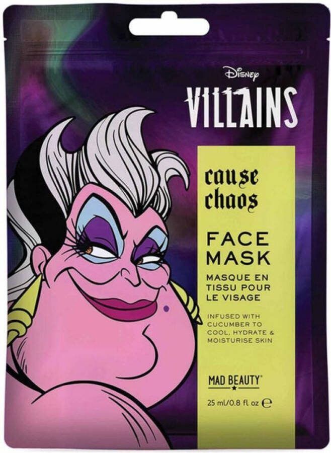 Mad Beauty Gezichtsmasker Disney Villains Ursula (25 ml)