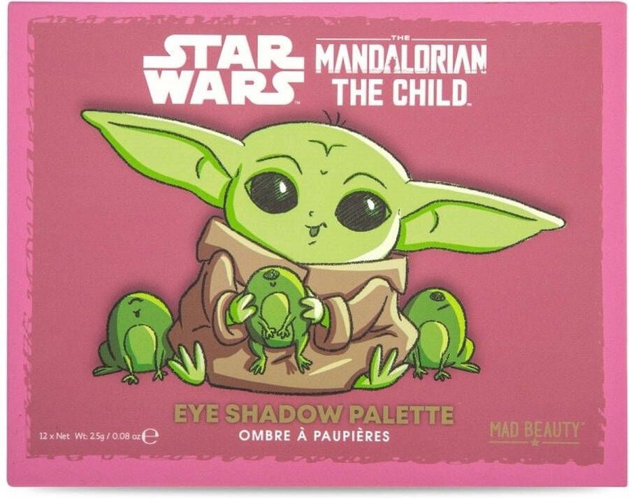 Mad Beauty x Disney Star Wars Mandalorian The Child Palette Oogschaduw Palette