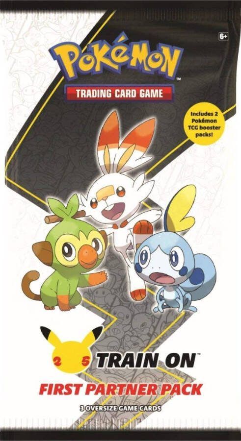 MAD Distribution Pokémon TCG 25th Anniversary First Partner Pack Galar