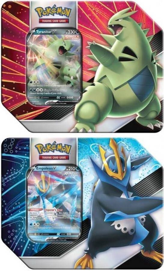 MAD Distribution Pokemon TCG V Strikers Tin – Tyranitar V (US)