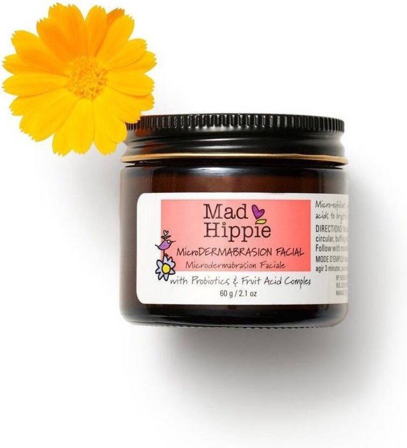 Mad Hippie Microdermbrasion facial gezichtsscrub 60 gram 100% VEGAN