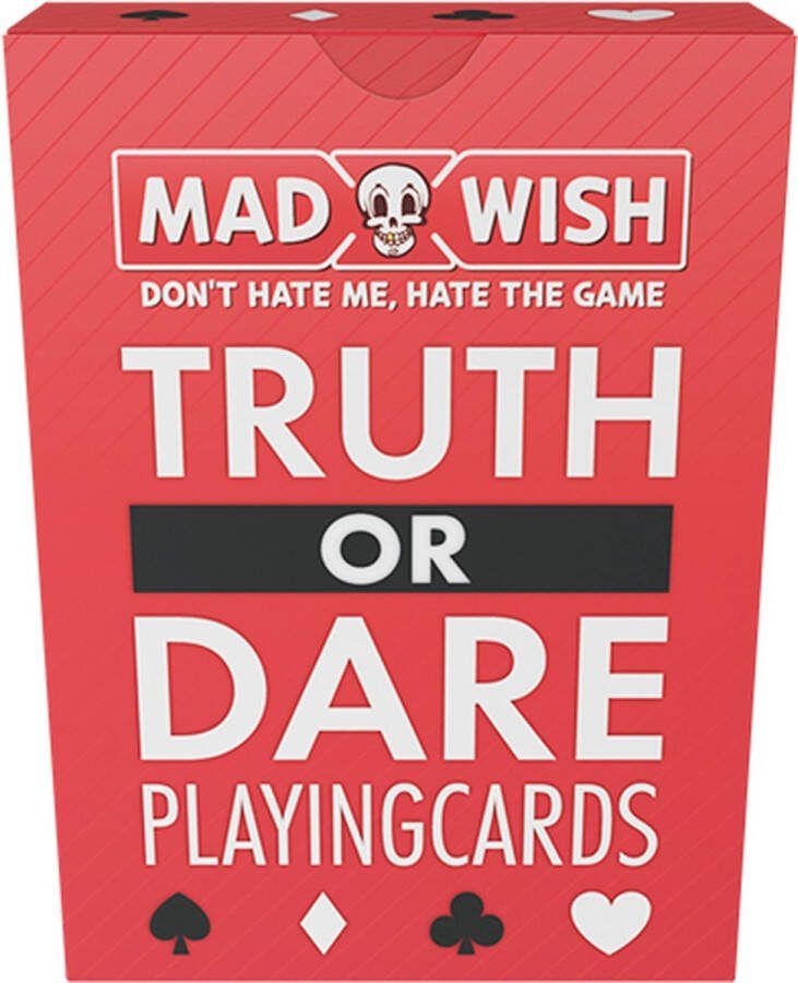 Mad Party Games MadWish 52 speelkaarten Party game Drinking game for adults Engels