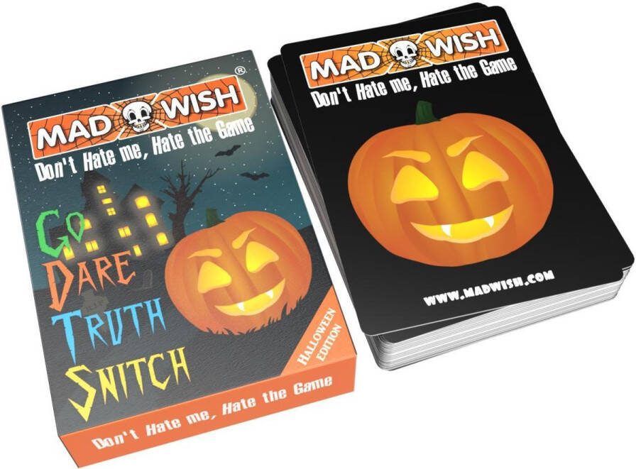 Mad Party Games MadWish Halloween Party Game Drankspel Reisspel Party spel Shot spel Truth or Dare Halloween Edition
