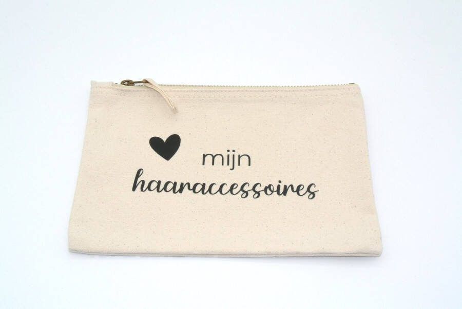 Made by Lova Bewaaretui etui haaraccessoires opbergen haarelastiekjes haarspeldjes opruimen mijn haaraccessoires