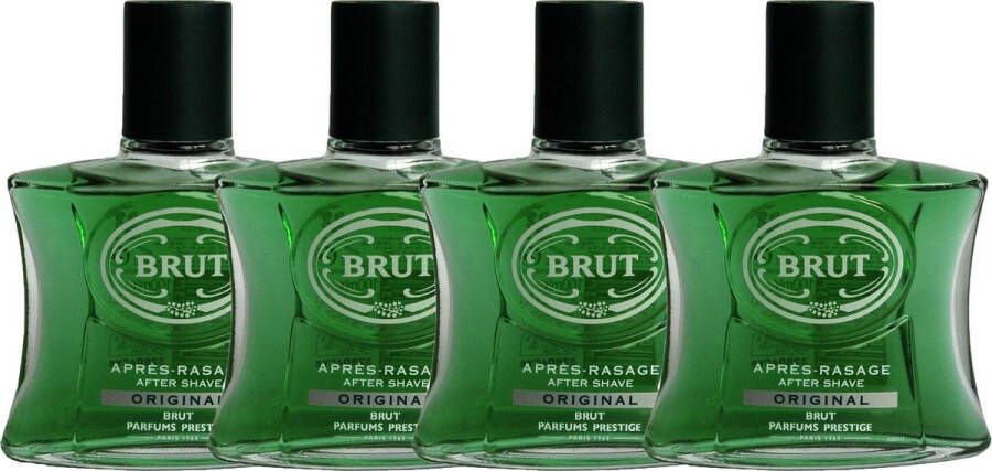 Made4Home Brut for Men 4 x 100 ml Aftershave lotion voordeelverpakking