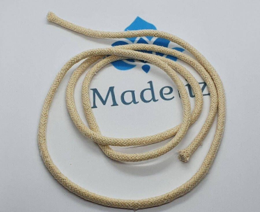 Madeliz Olielampen lont 100CM Long burn (5mm)