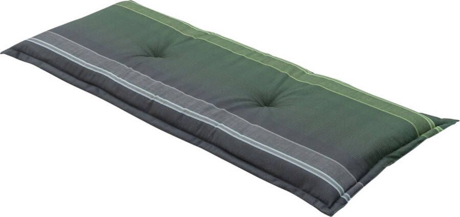 Madison Bankkussen Stef Sea Green 150x48cm Groen Tuinbankussen Buitenbank Tuinkussen