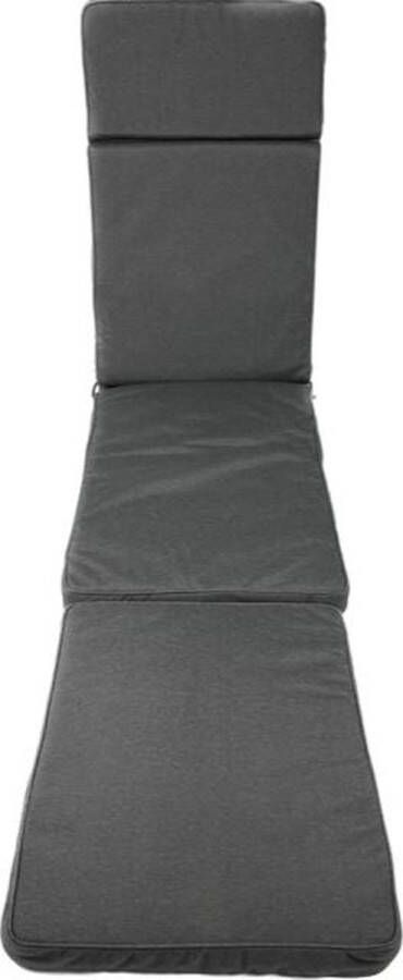 Madison Deckchair kussen 45x190 cm Panama grey outdoor