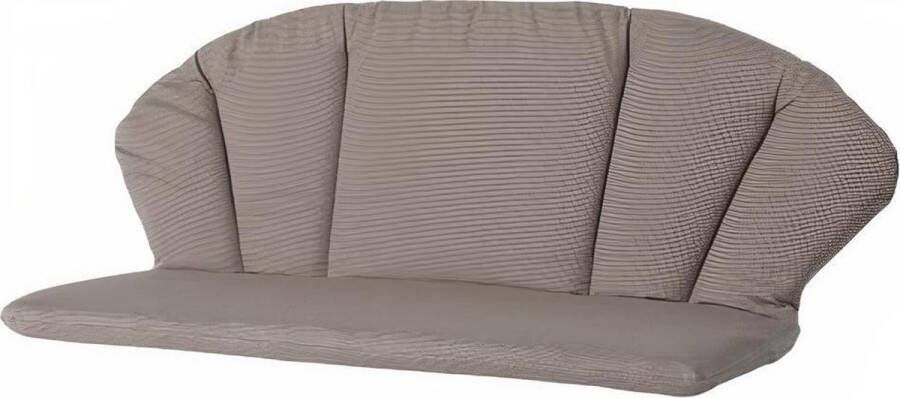 Madison Elegance Bankkussen Rib Liver 105x95 Roze