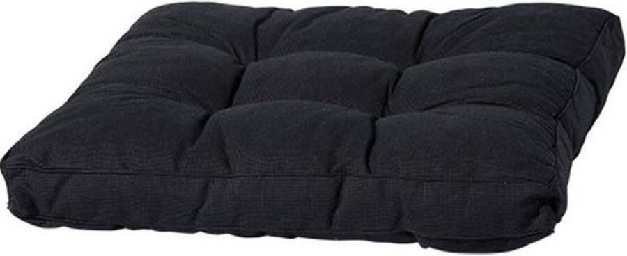 Madison Florance loungekussen 60x60 cm Panama black
