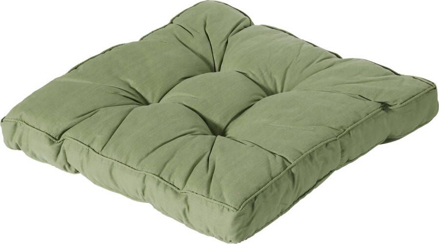 Madison Florance Loungekussen Basic Green ca. 73x73cm