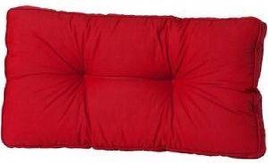 Madison Florance loungekussen rug 73x43 cm Rib red