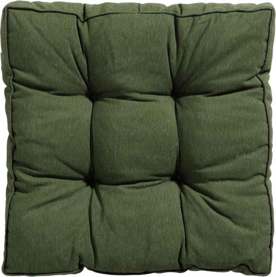 Madison Florance Zitkussen Panama Green 47x47 Groen