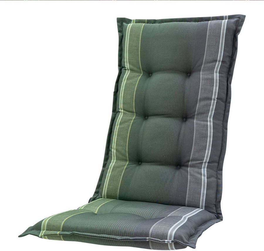 Madison Hoge rug Stef green 123x50 Groen