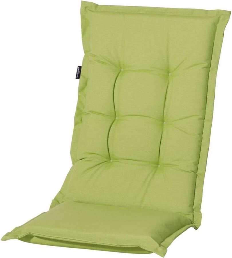 Madison Laag tuinstoel kussen Panama 105x50 cm lime MONLO063