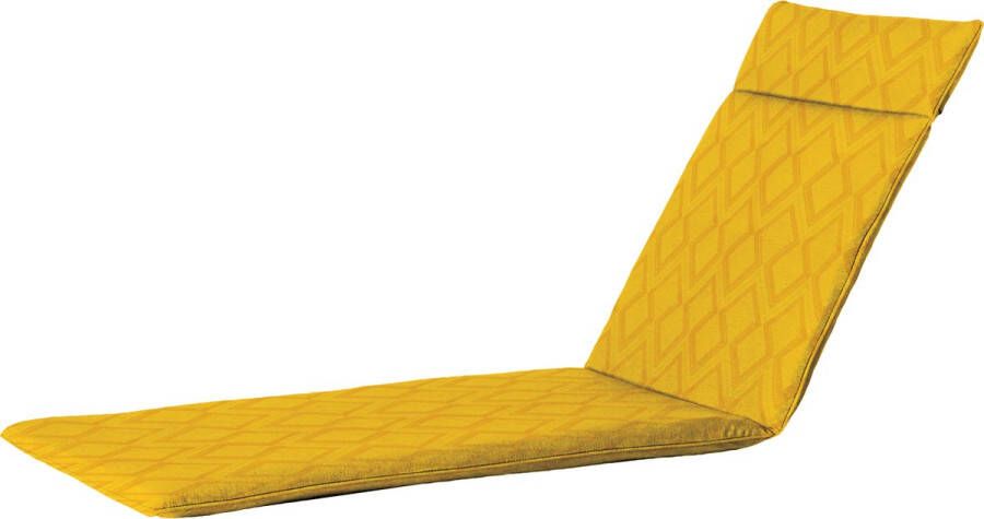 Madison Ligbedkussen Graphic yellow 190x60 Geel