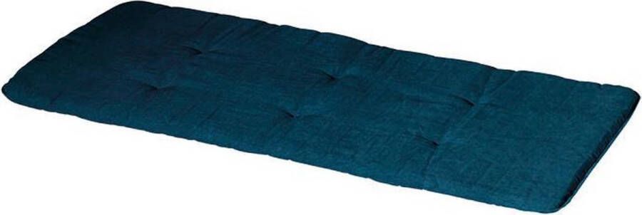 Madison Living plaid 150x68cm outdoor met een zachte Velvet stof in de kleur blauw