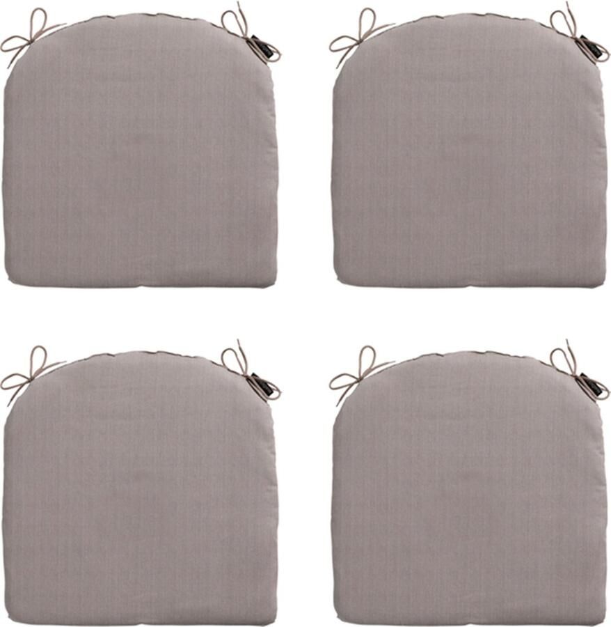Madison Zitkussen Basic Taupe 46x48 Bruin 4 Stuks