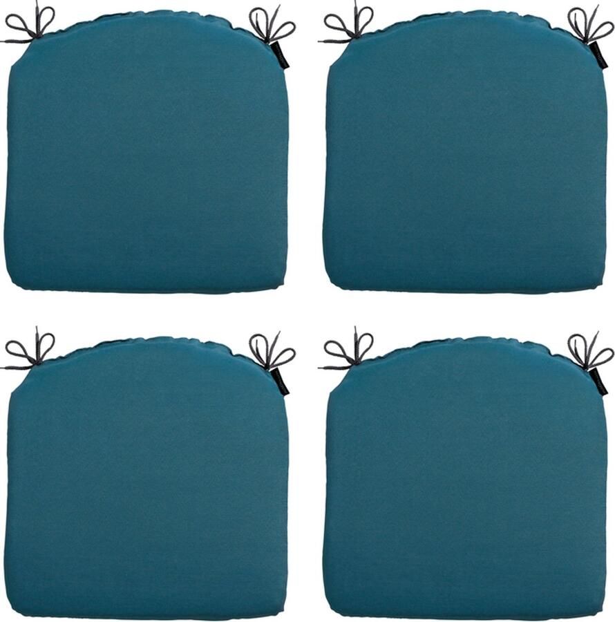 Madison Zitkussen Panama Sea Blue 46x48 Blauw 4 Stuks