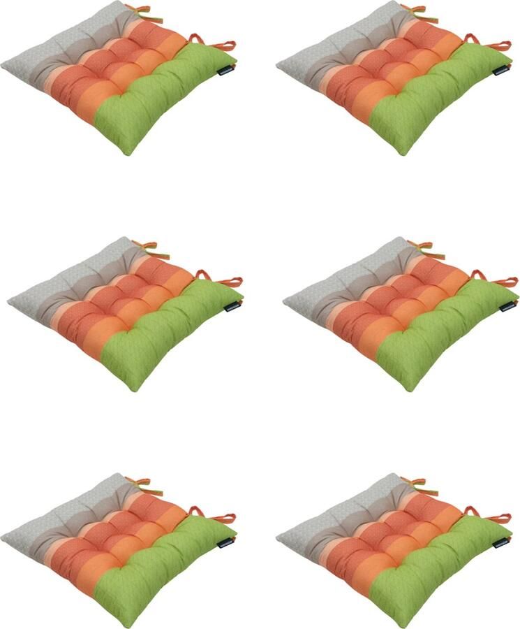 Madison Zitkussen Universeel 6 stuks 46 x 46 cm Tomsen Terra Tuin Toscane