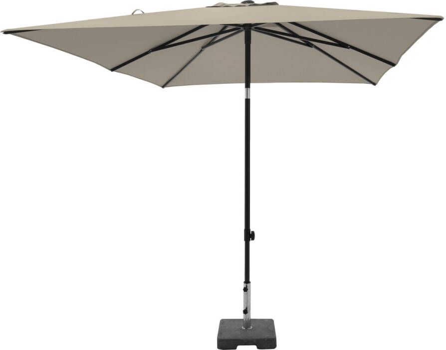 Madison Parasol Moraira ecru push-up 230x230cm