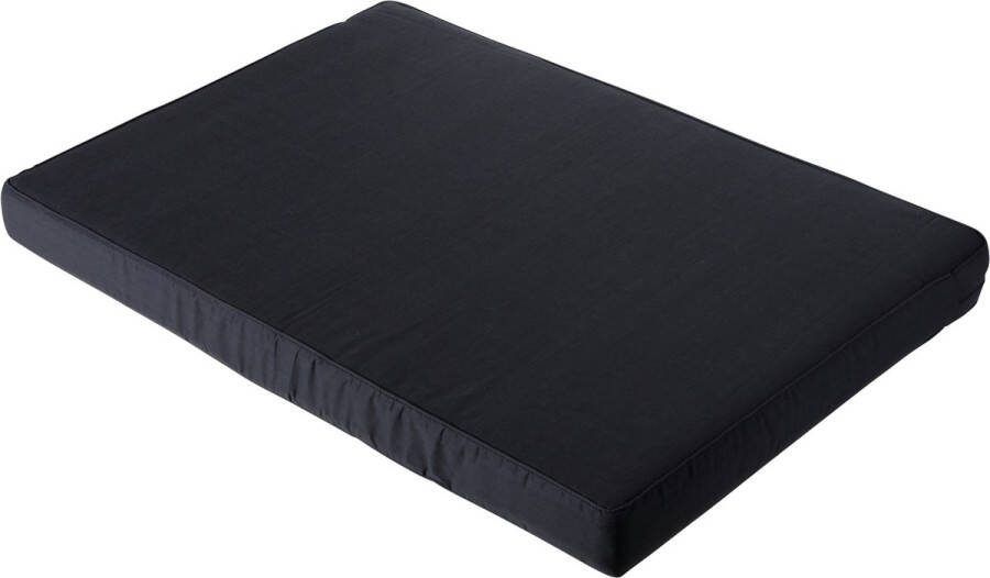 Madison Loungekussen Basic 120 X 80 Cm Polykatoen Zwart