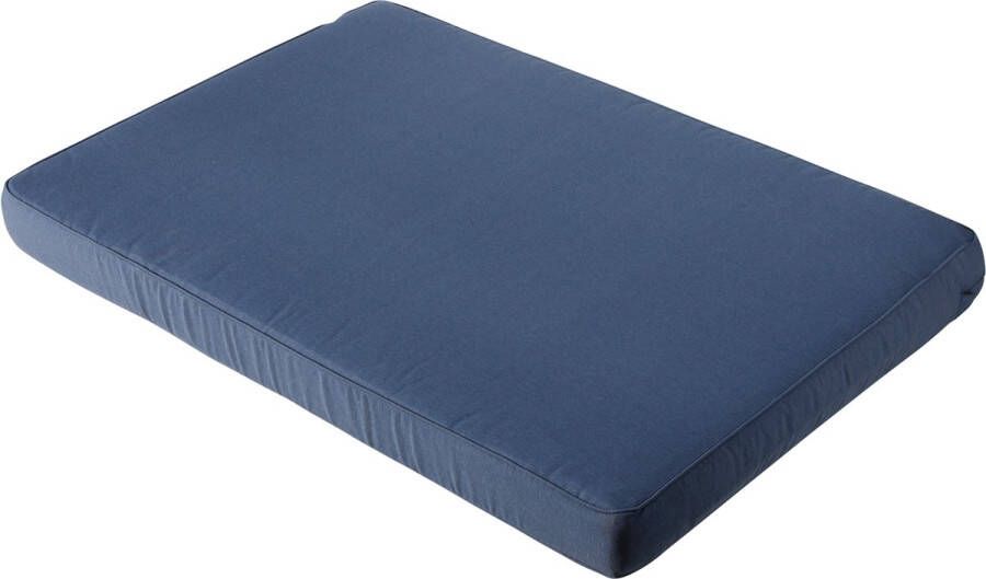 Madison Panama Saffier Blauw Palletkussen Loungekussen Zitkussen 120x80cm Tuinkussen