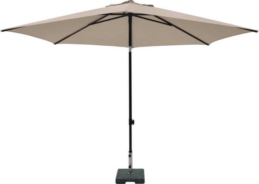 Madison Elba push-up parasol 300cm ecru