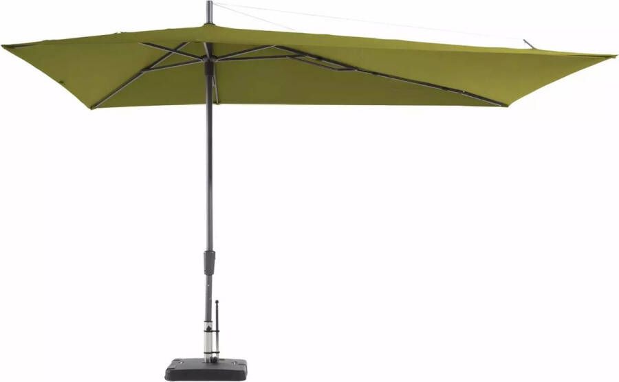 Madison Stokparasol Asymetriq Sideway 360 X 220 Cm Sage Green