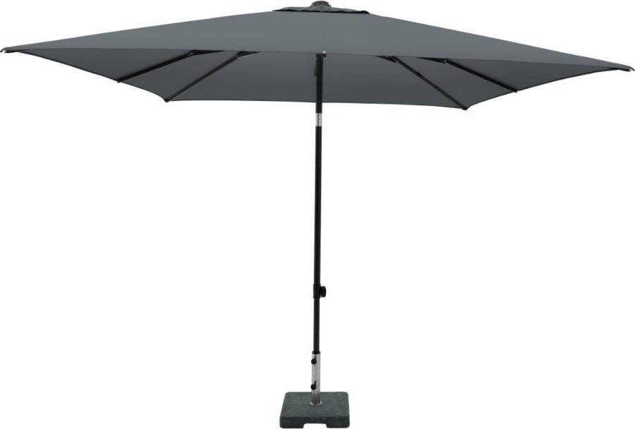 Madison Parasol Corsica push-up Grey 200x250cm