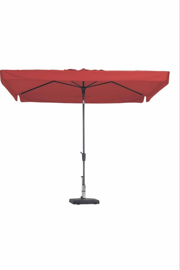 Madison parasol Delos luxe 200x300 cm Rood