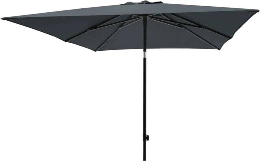 Madison -Parasol-Denia-200x200-cm-grijs
