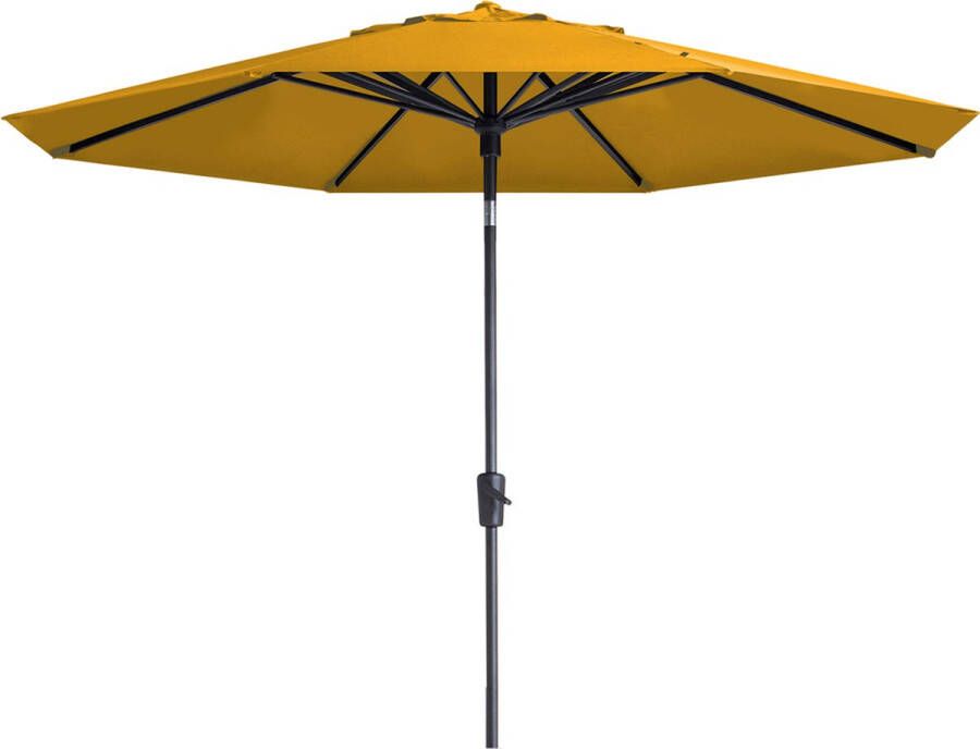 Madison Parasol Paros II Luxe Ø300 cm Golden Glow Rond