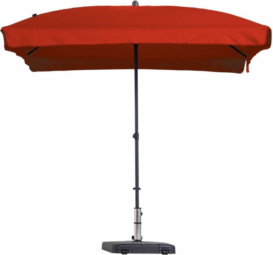 Madison Parasol Patmos rechthoekig 210x140 cm steenrood