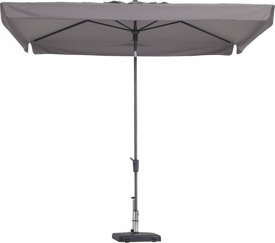 Madison Parasol Rechthoek Taupe 300 x 200 Topkwaliteit kantelbare Delos 100% Polyester