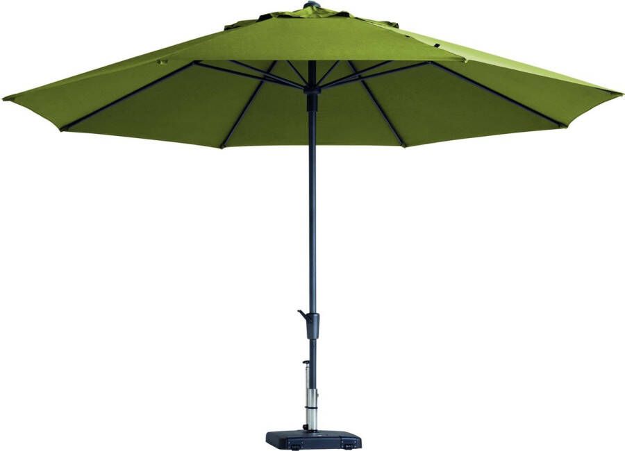 Madison Parasol Rond Stockholm 400 cm Sage groen | Topkwaliteit parasol