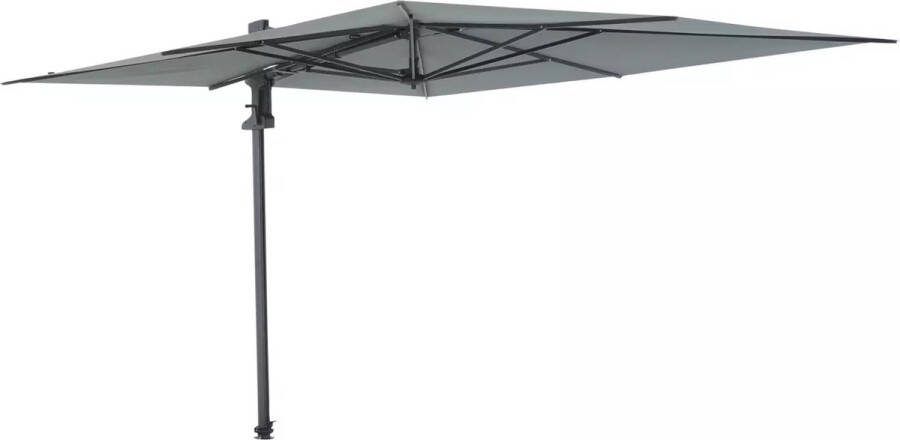Madison Zweefparasol Topline Saint-tropez Grijs 355x300cm