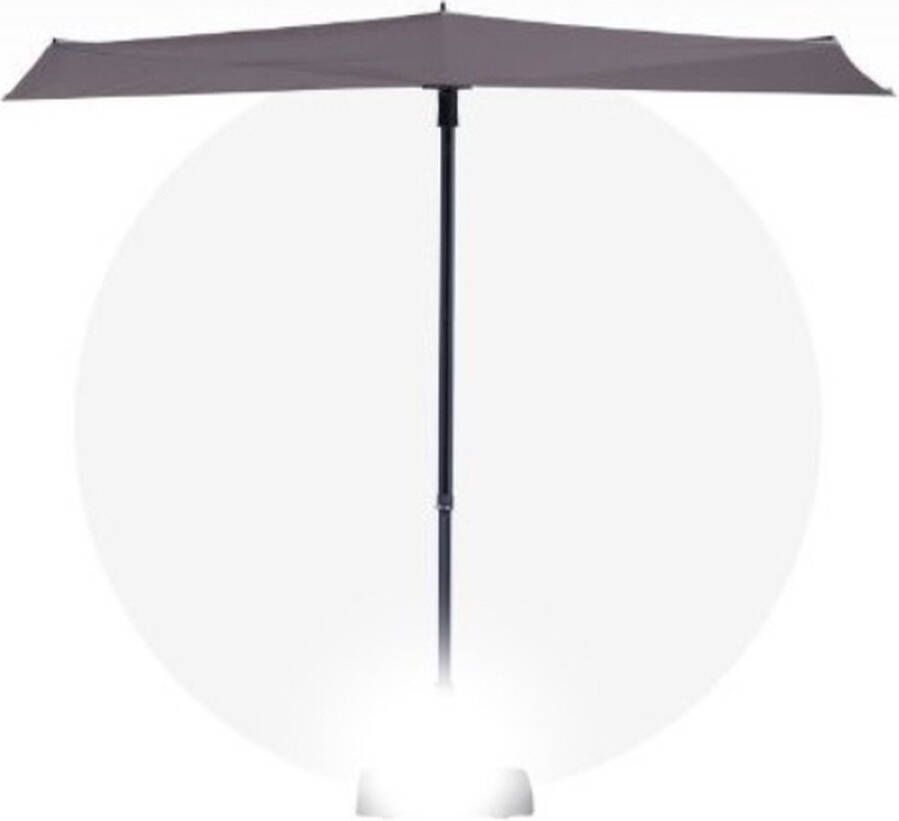 Madison Balkon Parasol Sun Wave 270x150 cm Taupe Rechthoek