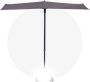 Madison Balkon Parasol Sun Wave 270x150 cm Taupe Rechthoek - Thumbnail 1