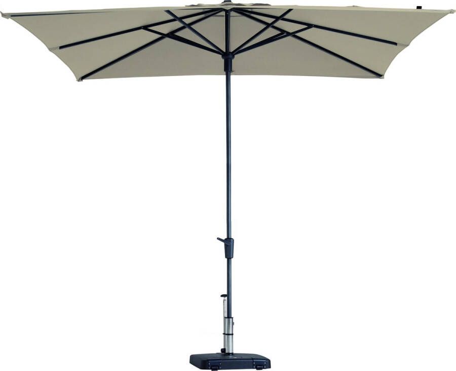 Madison Syros luxe Parasol 280 x 280 cm vierkant Ecru