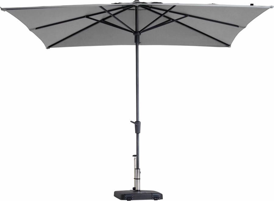 Madison Stokparasol Syros 280 X 280 Cm Light Grey