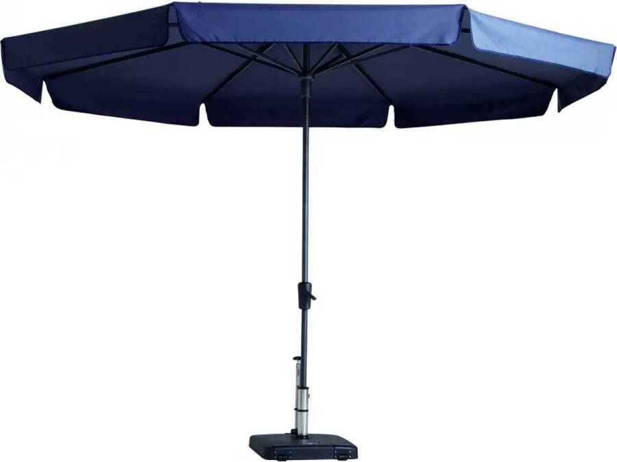 Madison Stokparasol Syros Dia. 350 Cm Safier Blue