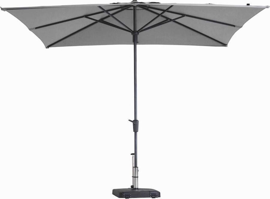 Madison Parasol Vierkant Lichtgrijs 280 x 280 cm