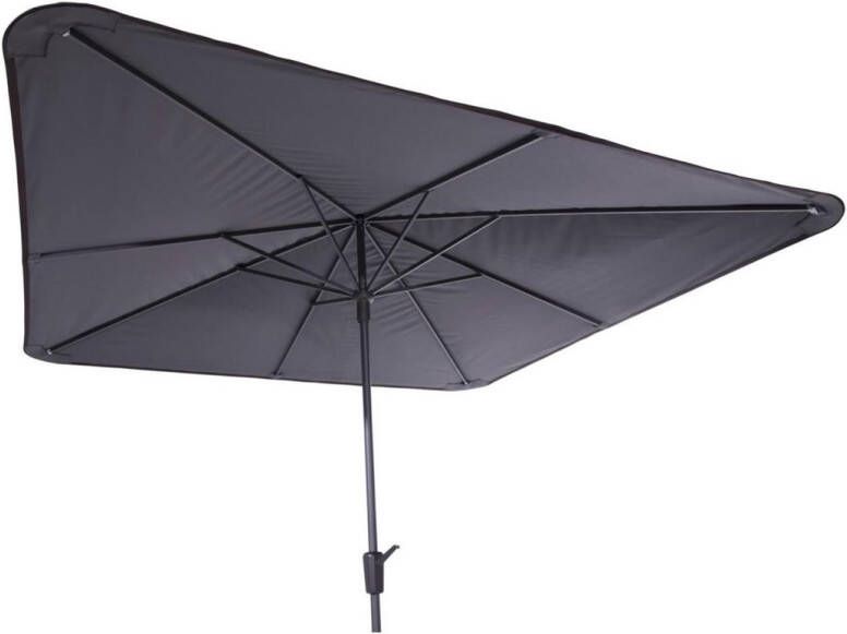 Madison Parasol vierkant ronde hoek 280 x 280 Grijs