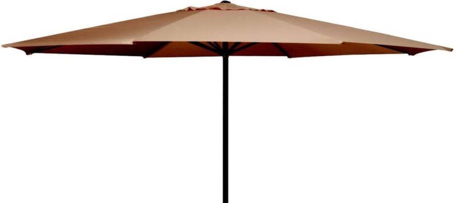Madison Paros Luxe Ronde Parasol 300cm Taupe