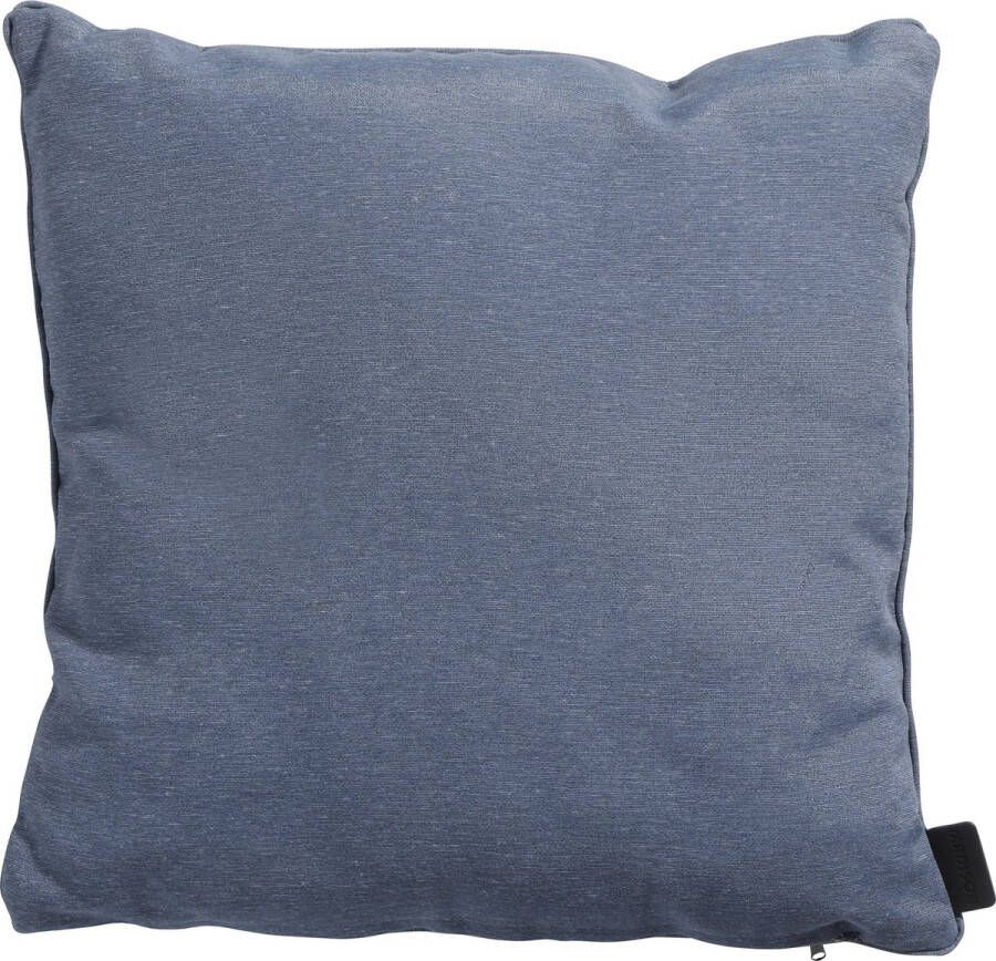 Madison Sierkussen Piping Panama Safier Blue 45X45 Blauw